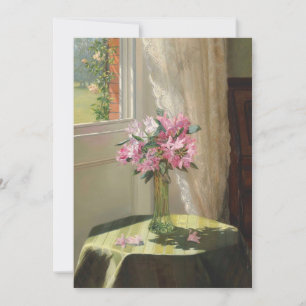 Rhododendrons by a Window   Jessica Hayllar