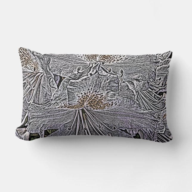 RHODODENDRONS LUMBAR PILLOW (Front)