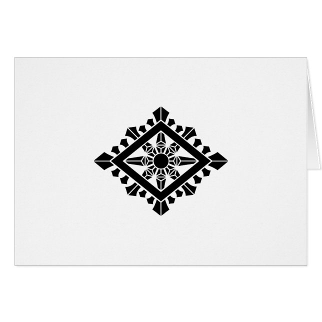 Rhombic dharma chakra (Front Horizontal)