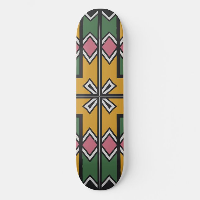 Rhombus squares and a cross skateboard (Front)