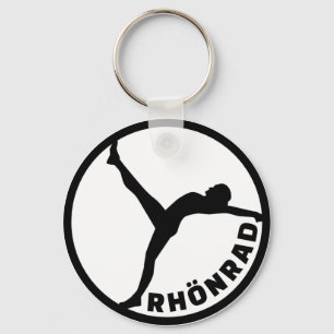 Rhönrad gymwheel keychain