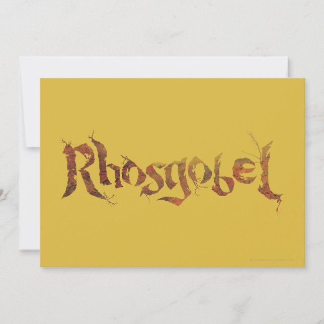 Rhosgobel Name (Front)