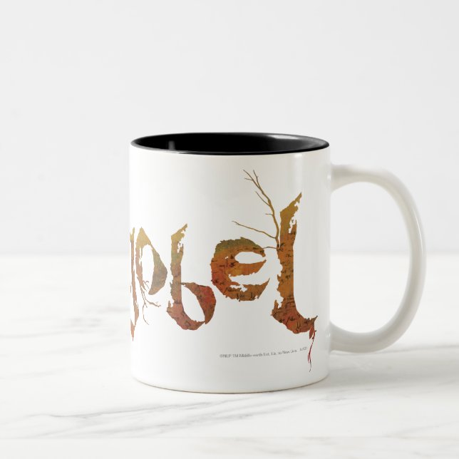Rhosgobel Name Two-Tone Coffee Mug (Right)