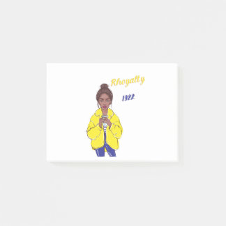 Rhoyalty 1922 post-it notes