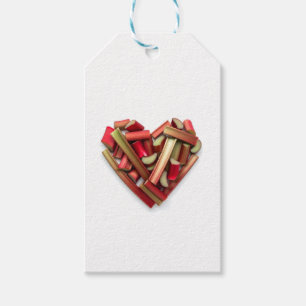 Rhubarb Heart Gift Tags