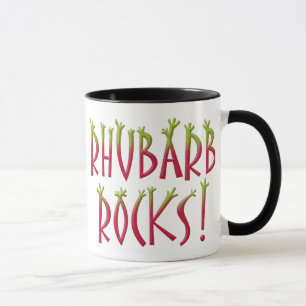Rhubarb Rocks Mug