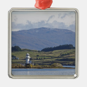 Rhue Lighthouse Metal Ornament