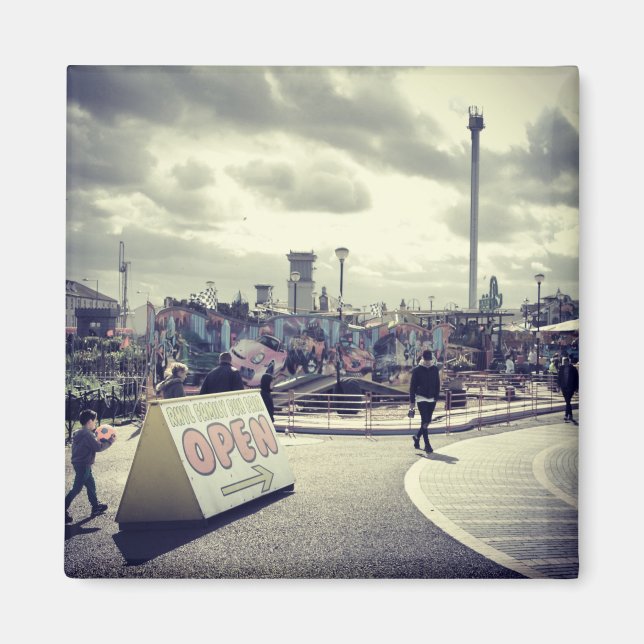 Rhyl Family Fun Fair Magnet (Front)