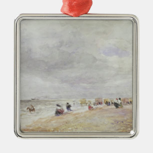 Rhyl Sands Metal Ornament