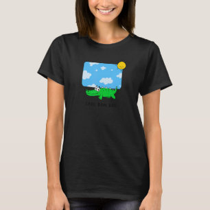 Rhyming Baby Crocodile Sunny Kids Farm Animals Zoo T-Shirt