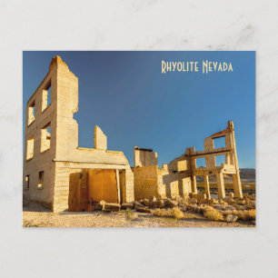 Rhyolite Nevada Postcard