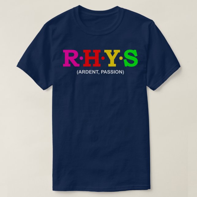 Rhys Ardent Passion T-Shirt (Design Front)