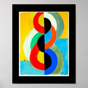 Rhythm Colour by Robert Delaunay Poster