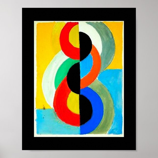 Rhythm Colour by Robert Delaunay Poster (Front)