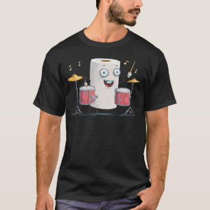Rhythm Drumming Toilet T-Shirt