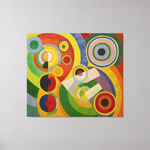 Rhythm Joie de vivre by Robert Delaunay 1930 Canvas Print