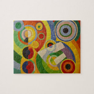 Rhythm Joie de vivre by Robert Delaunay 1930 Jigsaw Puzzle