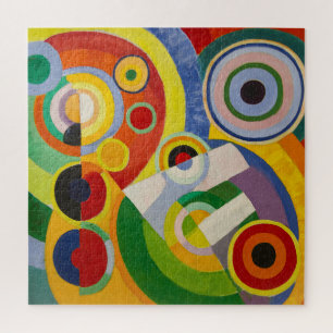Rhythm, Joy of Life Robert Delaunay Jigsaw Puzzle