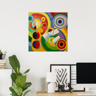 Rhythm, Joy of Life Robert Delaunay Poster