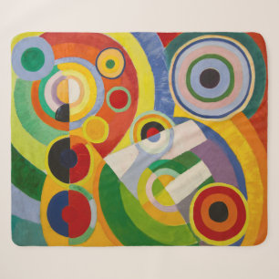 Rhythm, Joy of Life   Robert Delaunay   Sherpa Blanket