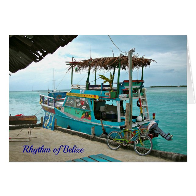 Rhythm of Belize "Life Prose" Rasta Card (Front Horizontal)