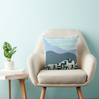 Rhythm of Nature Throw Pillow