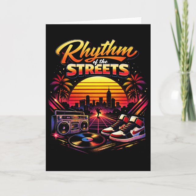 Rhythm of the Streets Card (Front)