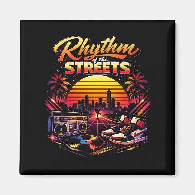 Rhythm of the Streets Magnet (Front)