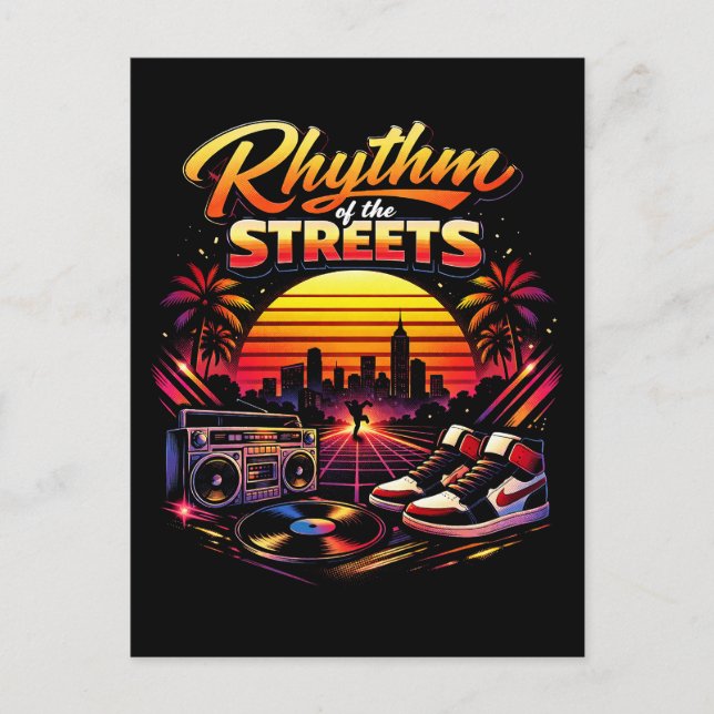 Rhythm of the Streets Postcard (Front)