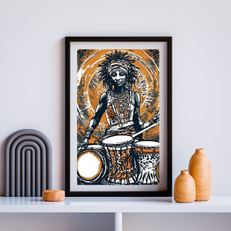 Rhythm of the Sun Tribe Poster