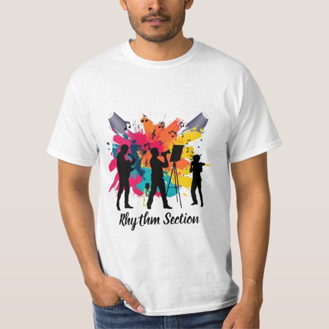 Rhythm Section Groove Crew T-Shirt (Front)