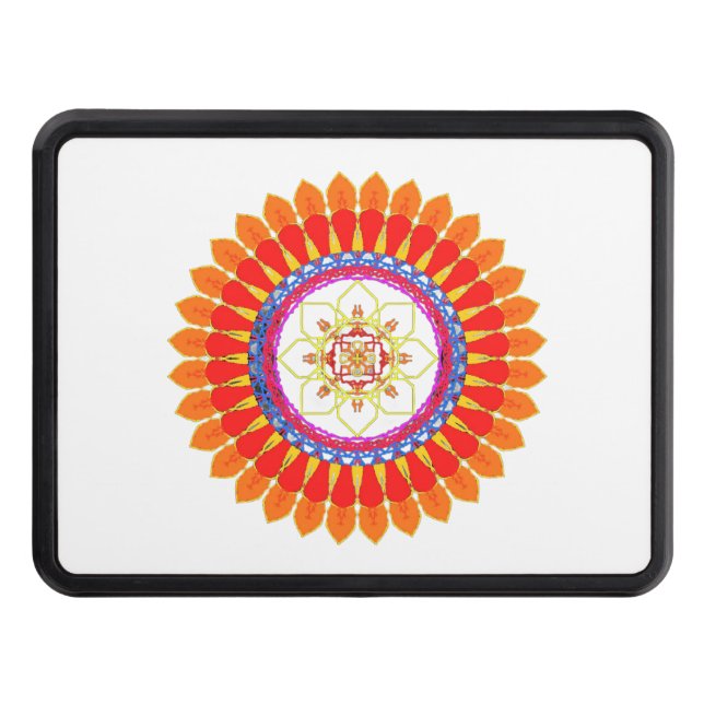 Rhythmic Euphoria  Trailer Hitch Cover (Front)