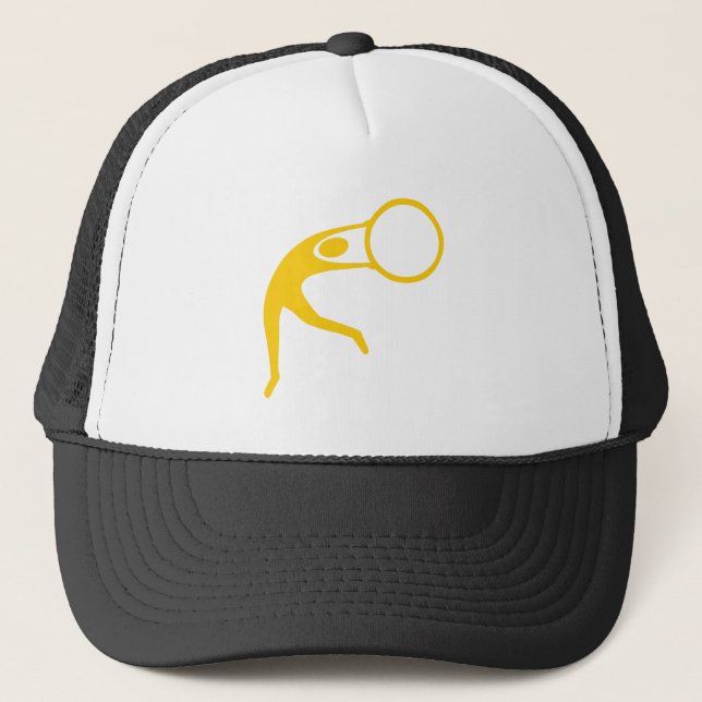 Rhythmic Gymnastic Figure - Amber Trucker Hat (Front)