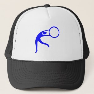 Rhythmic Gymnastic Figure - Blue Trucker Hat