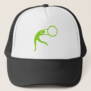 Rhythmic Gymnastic Figure - Martian Green Trucker Hat