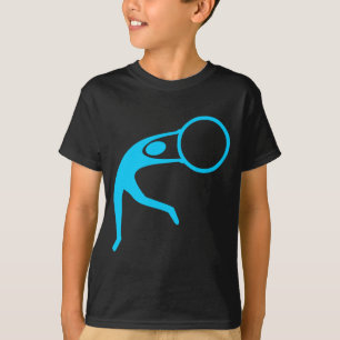 Rhythmic Gymnastic Figure - Sky Blue T-Shirt