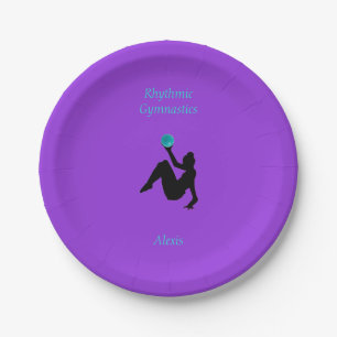 Rhythmic Gymnastics Ball Routine Paper Plates