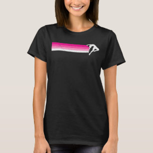 rhythmic gymnastics Baton Twirling girl retro Bato T-Shirt