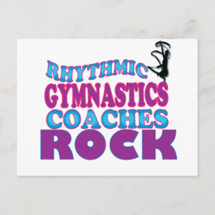 Rhythmic Gymnastics Coaches Gifts Postcard
