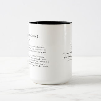 Rhythmic Gymnastics Definition Two-Tone Coffee Mug