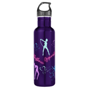 Rhythmic Gymnastics Hoop, Ribbon and Ball   710 Ml Water Bottle