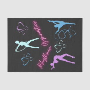 Rhythmic Gymnastics Hoop, Ribbon and Ball Tissue Paper