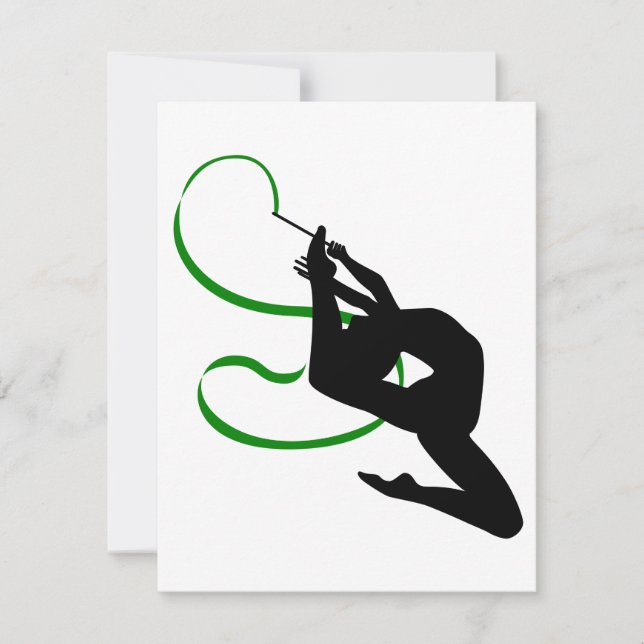 Rhythmic Gymnastics Invitations (Front)