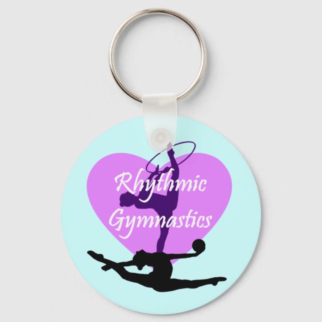 Rhythmic Gymnastics Keychain (Front)