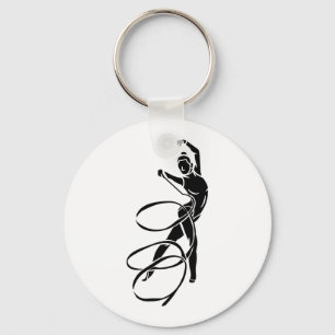 Rhythmic Gymnastics Keychain