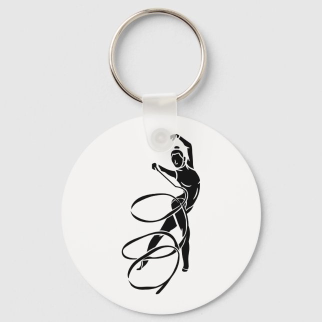 Rhythmic Gymnastics Keychain (Front)
