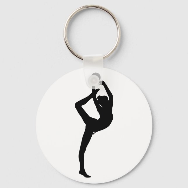 Rhythmic Gymnastics Keychain (Front)
