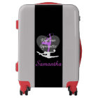 Rhythmic gymnastics personalized luggage