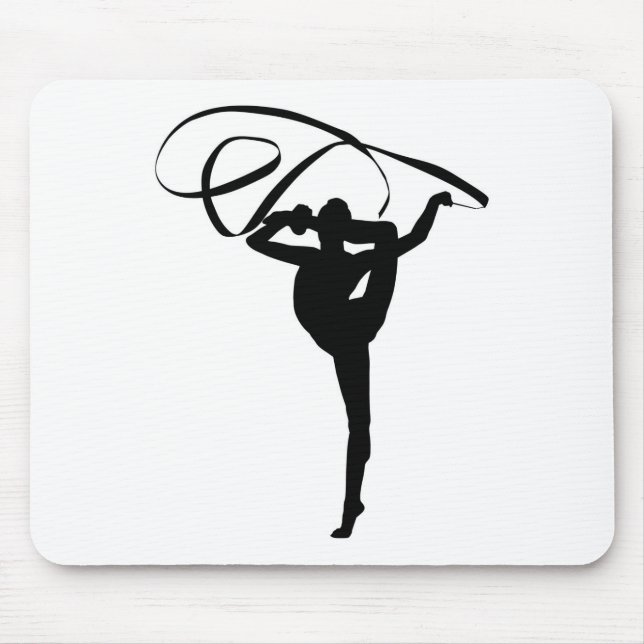 Rhythmic Gymnastics - Ribbon Mouse Pad (Front)