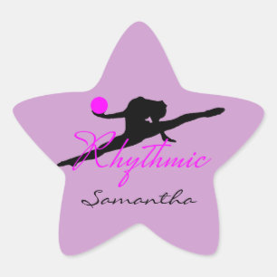 Rhythmic Gymnastics star sticker